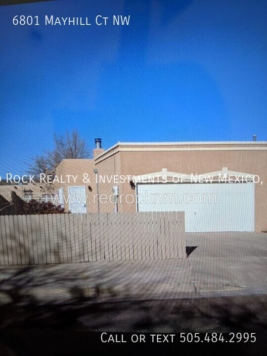 6801 Mayhill Ct NW in Albuquerque, NM - Building Photo