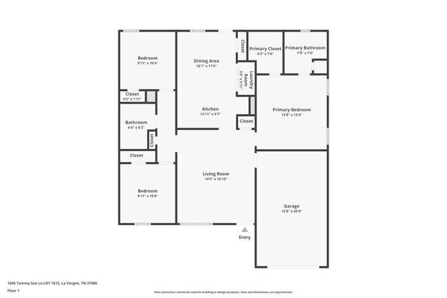 1045 Tammy Sue Ln in La Vergne, TN - Building Photo - Building Photo