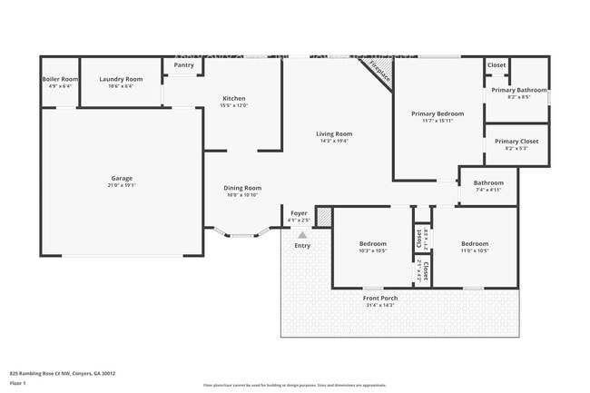 825 Rambling Rose Ct NW, Unit 207 in Conyers, GA - Foto de edificio - Building Photo