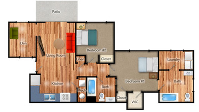 Summit Pointe Apartments in Lawrenceburg, IN - Building Photo - Floor Plan