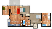 Summit Pointe Apartments in Lawrenceburg, IN - Foto de edificio - Floor Plan