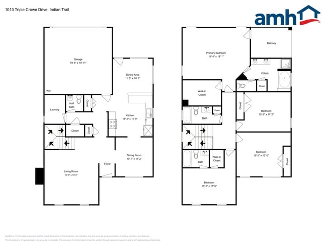 1013 Triple Crown Dr in Indian Trail, NC - Building Photo - Building Photo