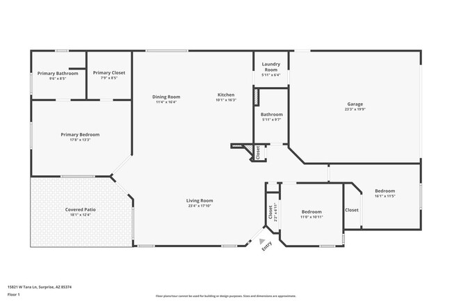 15821 W Tara Ln in Surprise, AZ - Building Photo - Building Photo