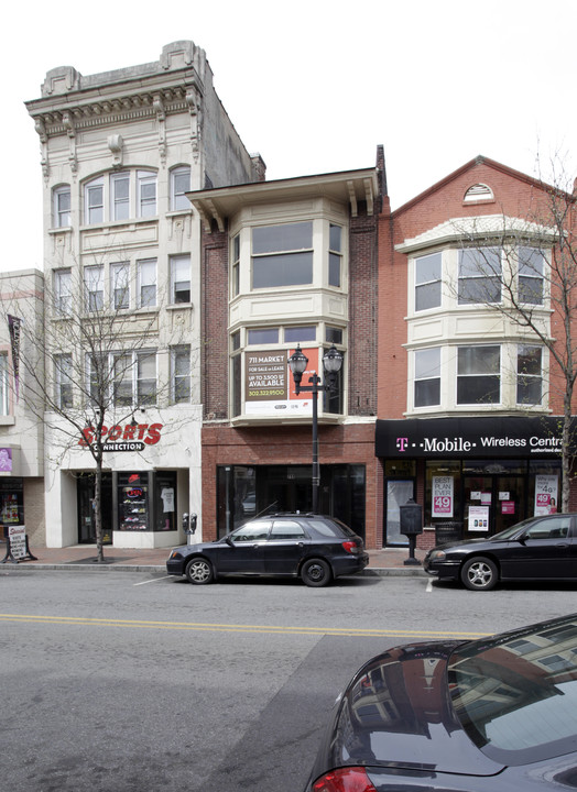 711 N Market St in Wilmington, DE - Foto de edificio