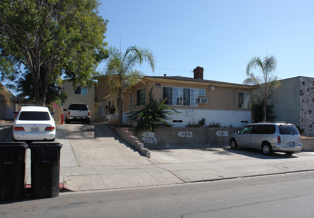 4027 Winona Ave in San Diego, CA - Building Photo