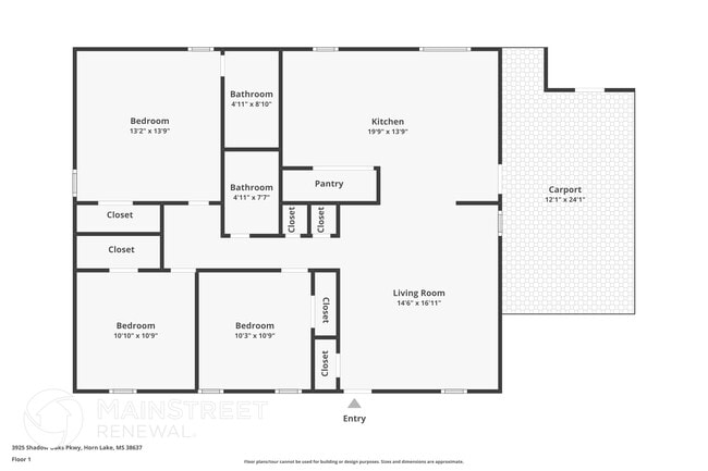 3925 Shadow Oaks Pkwy in Horn Lake, MS - Building Photo - Building Photo