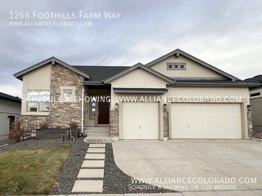1266 Foothills Farm Way in Colorado Springs, CO - Building Photo