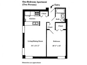 Westwind Tower in Elgin, IL - Foto de edificio - Floor Plan