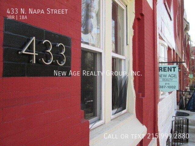 433 N Napa St in Philadelphia, PA - Building Photo