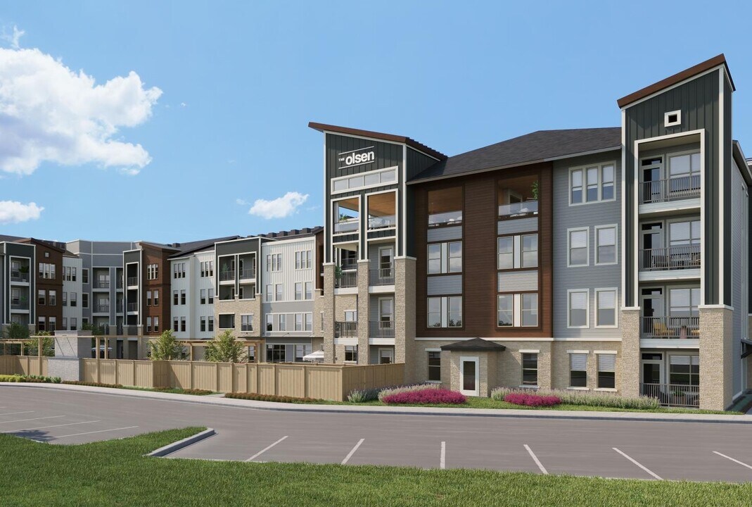The Olsen in Garland, TX - Building Photo