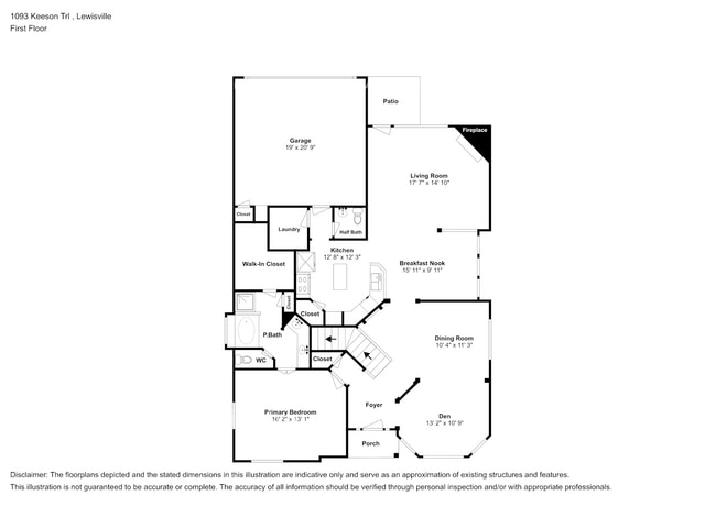 1093 Keeson Trail in Lewisville, TX - Foto de edificio - Building Photo