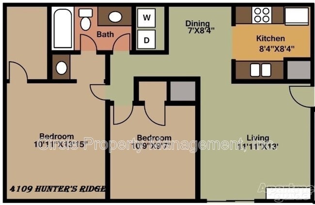 property at 4027 Hunters Ridge Dr SW