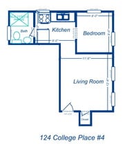124 College Pl, Unit 4 in Ypsilanti, MI - Foto de edificio - Building Photo