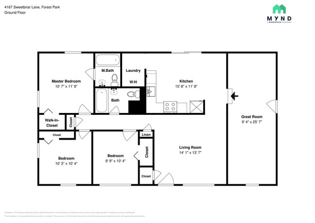 4167 Sweetbriar Ln in Forest Park, GA - Building Photo - Building Photo