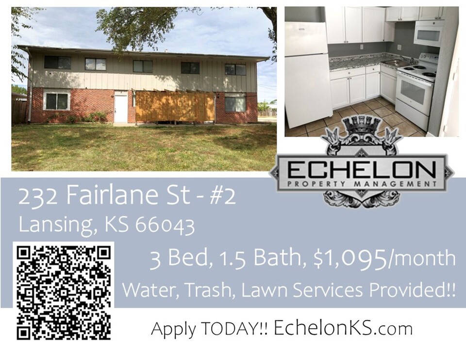 232 Fairlane St in Lansing, KS - Building Photo