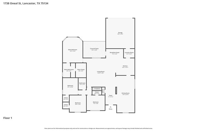1738 Oneal St, Unit 010922 in Lancaster, TX - Building Photo - Building Photo