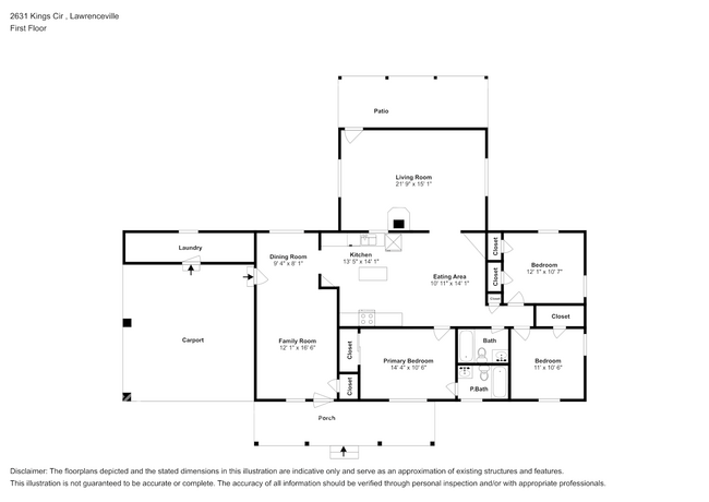 2631 Kings Cir NW in Lawrenceville, GA - Building Photo - Building Photo