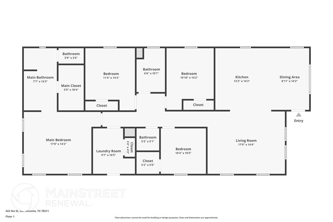 420 Ike St in San Antonio, TX - Building Photo