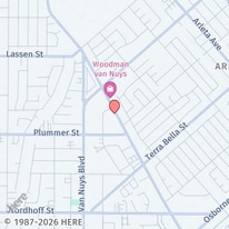 9601 Woodman Ave in Los Angeles, CA - Building Photo