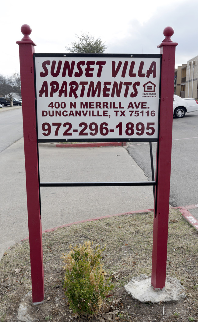 Sunset Villa in Duncanville, TX - Building Photo - Building Photo