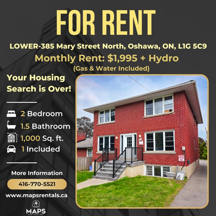 385 Mary St N in Oshawa, ON - Building Photo