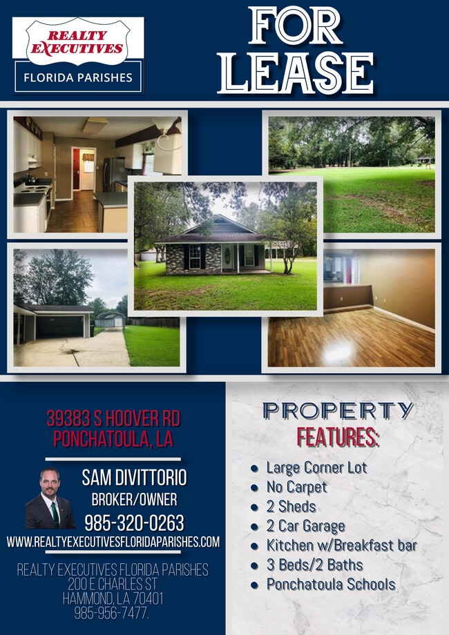 39383 S Hoover Rd Rentals in Ponchatoula, LA