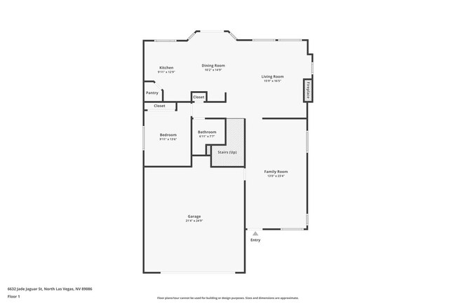 6632 N Jade Jaguar St in North Las Vegas, NV - Foto de edificio - Building Photo