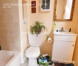 4504 Springfield Ave, Unit Unit 3R in Philadelphia, PA - Building Photo - Building Photo