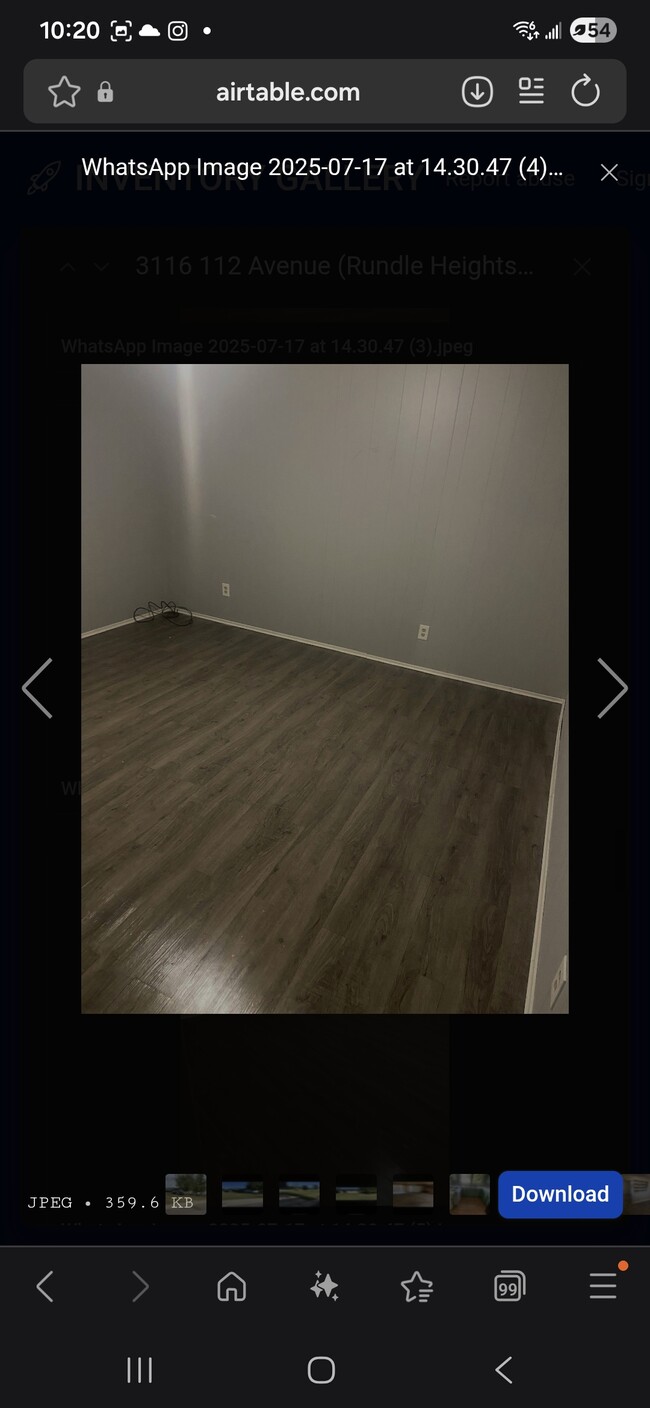 property at 3116 112 Av NW