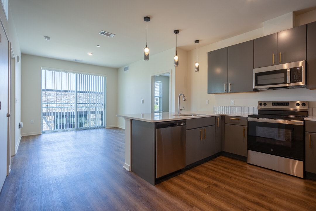 The Flats at Carriage Commons in Traverse City, MI - Foto de edificio