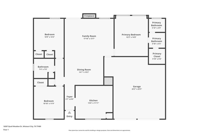 16507 Quail Meadow Dr in Missouri City, TX - Foto de edificio - Building Photo