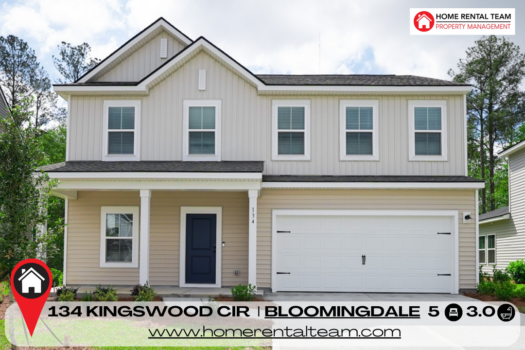 134 Kingswood Cir in Bloomingdale, GA - Foto de edificio