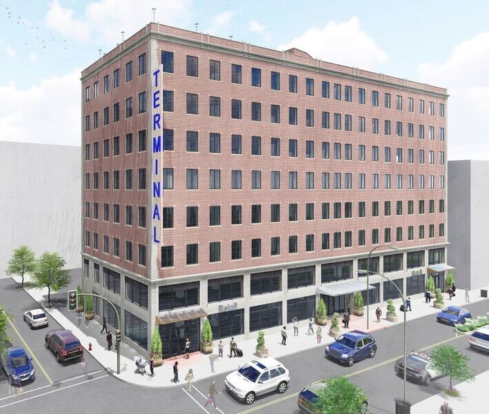The Terminal Building Apartments in Rochester, NY