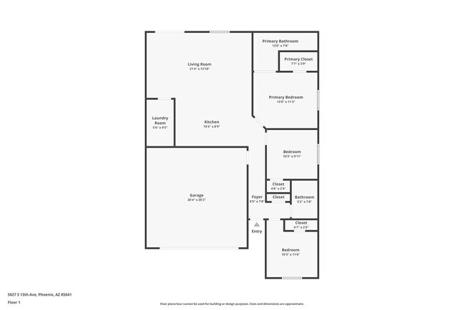5827 S 13th Ave in Phoenix, AZ - Building Photo - Building Photo