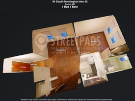 54 S Huntington Ave in Boston, MA - Building Photo