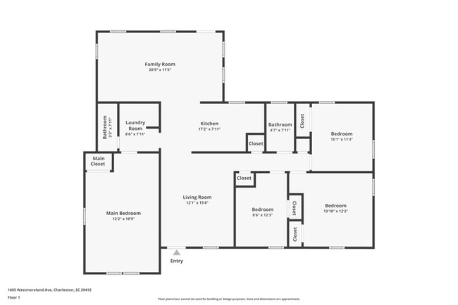 1605 Westmoreland Ave in Charleston, SC - Building Photo - Building Photo