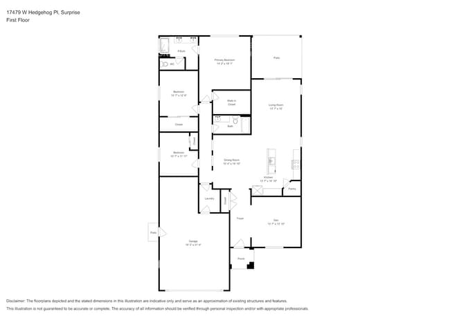 17479 W Hedgehog Pl in Surprise, AZ - Foto de edificio - Building Photo