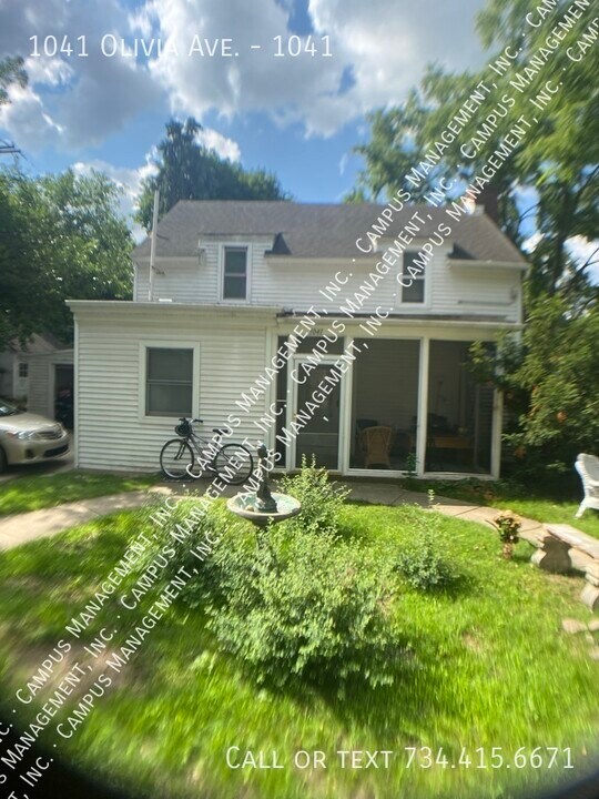 1041 Olivia Ave in Ann Arbor, MI - Building Photo