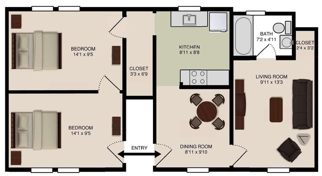 property at 726 W College Ave