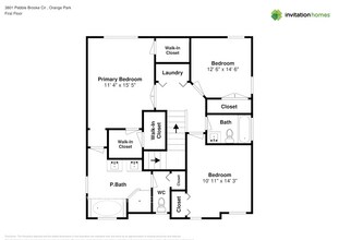 3801 Pebble Brooke Circle South in Orange Park, FL - Foto de edificio - Building Photo