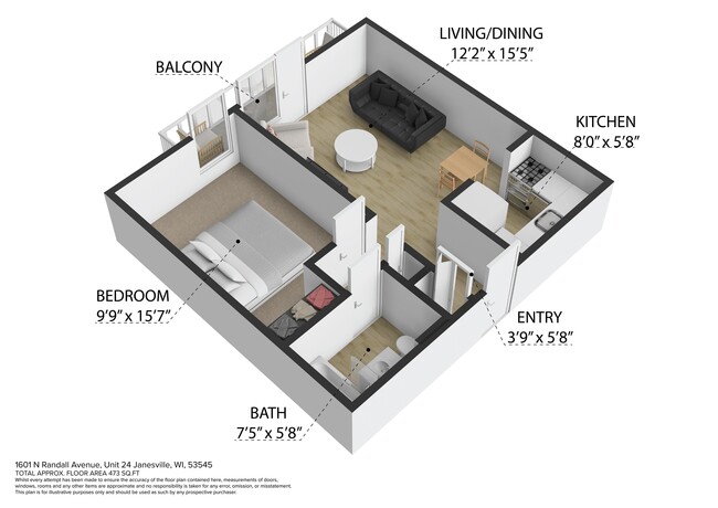 property at 1601 N Randall Ave