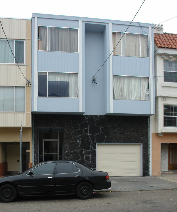 527 24th Ave in San Francisco, CA - Foto de edificio