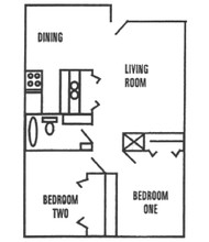 The Cove in San Antonio, TX - Foto de edificio - Floor Plan