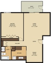 Highland Manor Apartments in East Pittsburgh, PA - Foto de edificio - Floor Plan