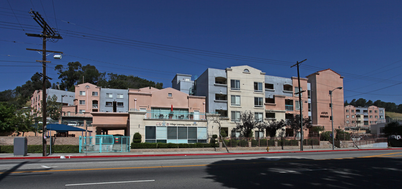 Mission Village in Los Angeles, CA - Building Photo