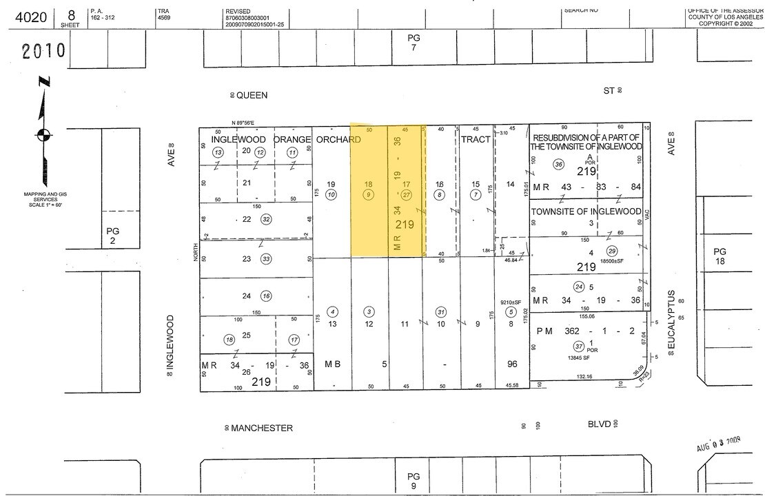 The Montego Apartments in Inglewood, CA - Building Photo