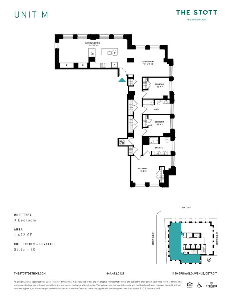 The Stott Apartments in Detroit, MI