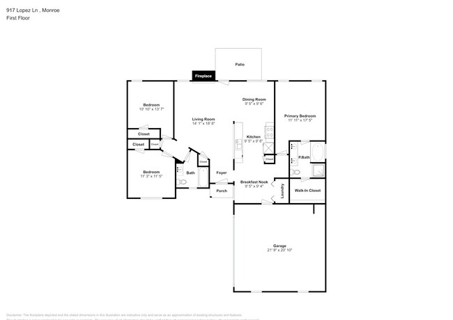 917 Lopez Ln in Monroe, GA - Building Photo - Building Photo