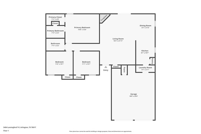 5404 Lansingford Trail in Arlington, TX - Building Photo - Building Photo