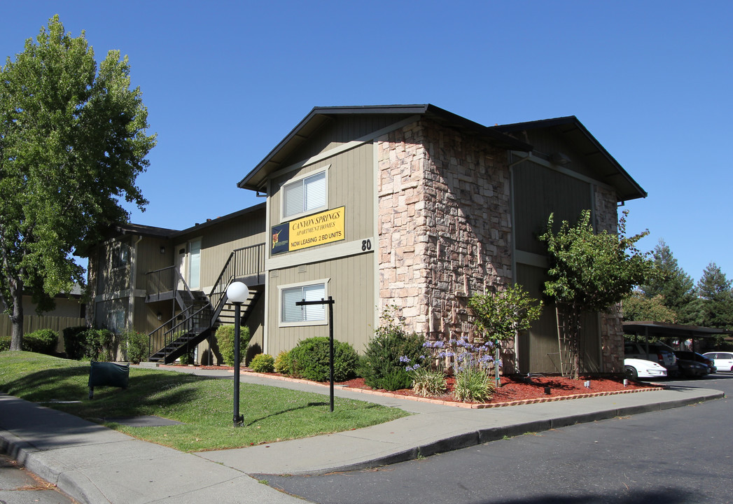 Canyon Springs in Fairfield, CA - Building Photo